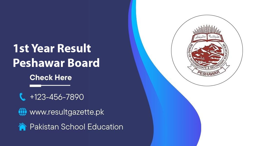 1st Year Result Peshawar Board