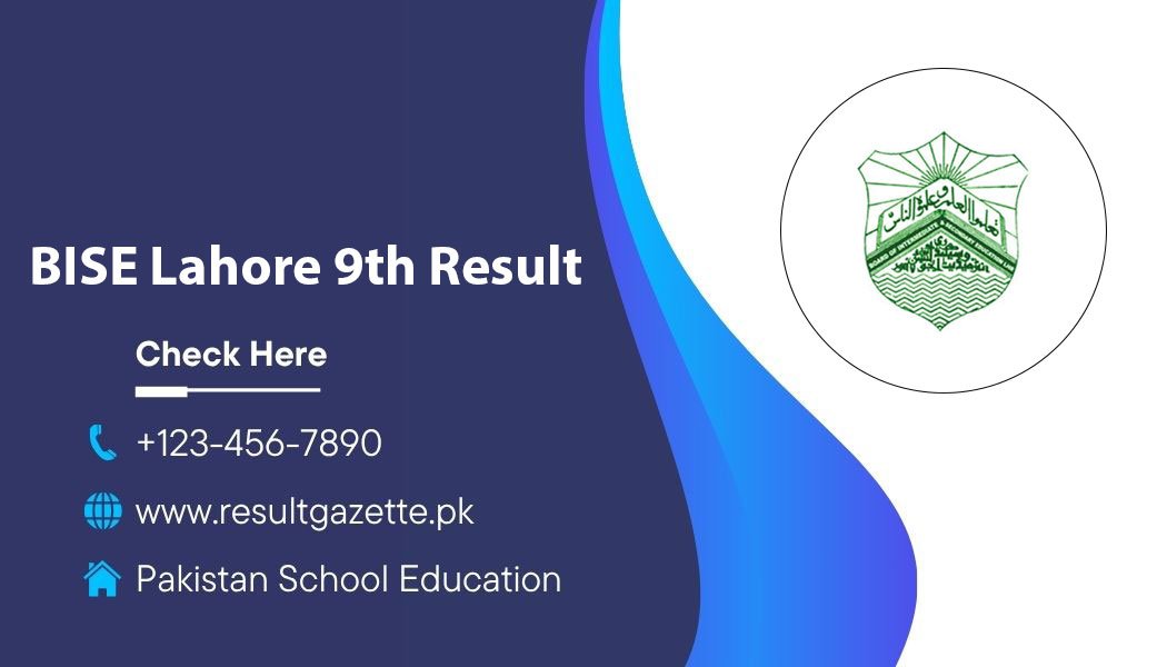 BISE Lahore 9th Result